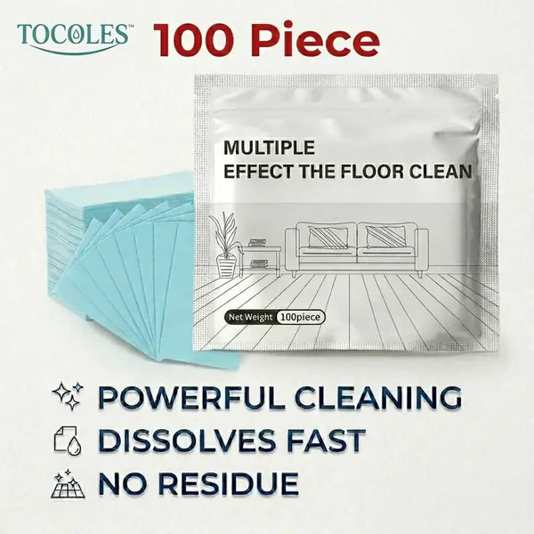 200 Piece Floor Cleaning Tablets - Multi-Surface Cleaner