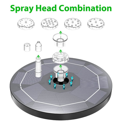 Solar LED Fountain Light