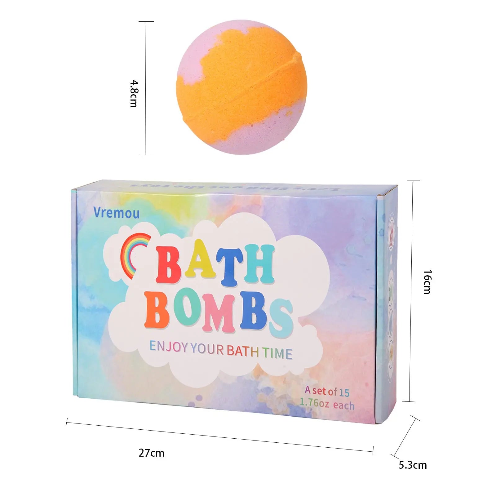 Bath Bombs for Kids with Toys Inside dithco