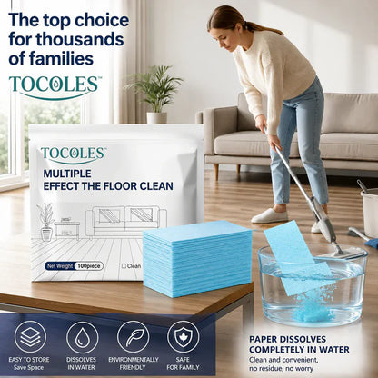 200 Piece Floor Cleaning Tablets - Multi-Surface Cleaner