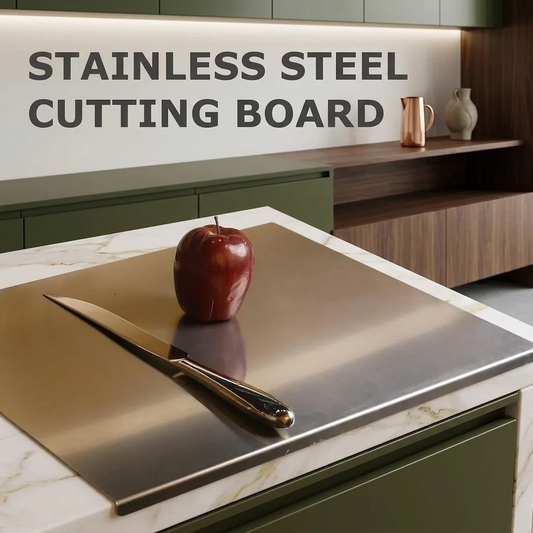 Stainless Steel Cutting & Kneading Board 30×40cm